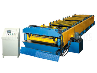 Máquina laminadora de capas de dos pisos