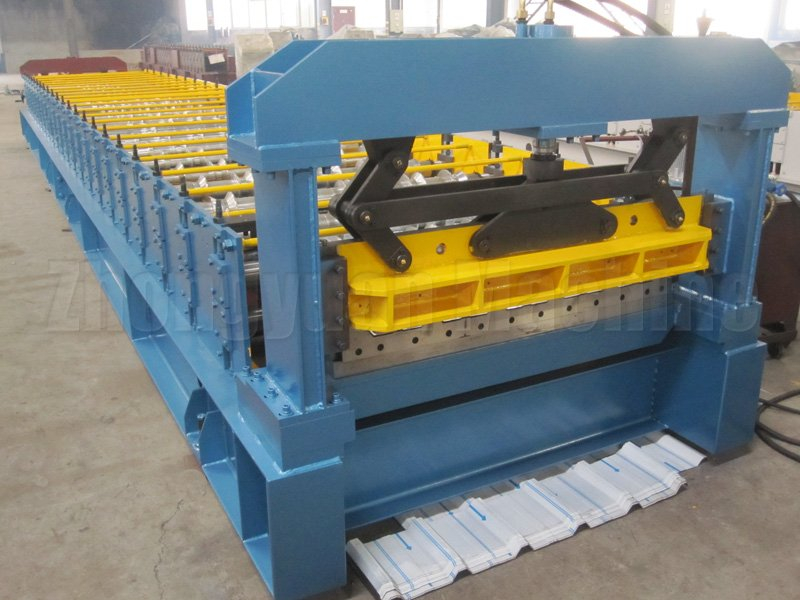 Máquina Perfiladora Para Chapas De Techos De Fijación Oculta