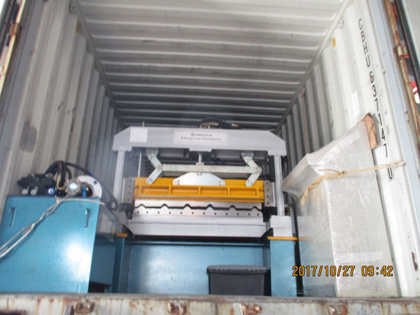 Máquina perfiladora de tramos largos a Nigeria