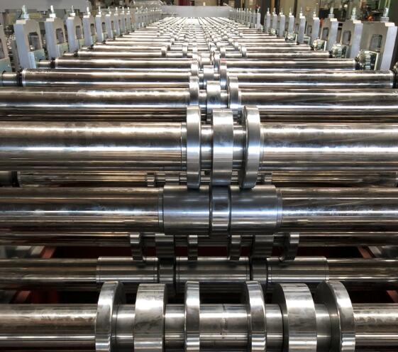 Rodillos de la m&aacute;quina formadora de rollos T18+T35.