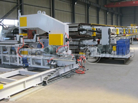 El panel de emparedado de la PU que forma la máquina