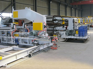 El panel de emparedado de la PU que forma la máquina