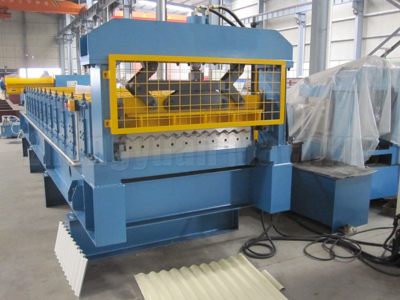 Rodillo acanalado que forma la máquina