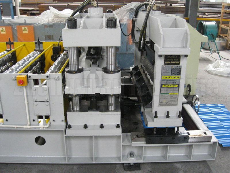 Máquina perfiladora de tejas escalonadas personalizada con sistema de calidad ISO