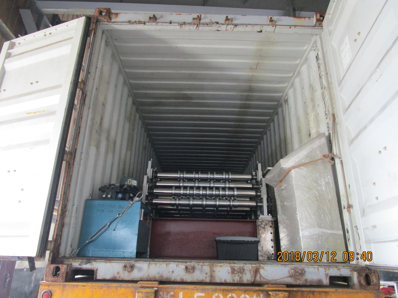 m&aacute;quina formadora de rollos zhongyuan doble