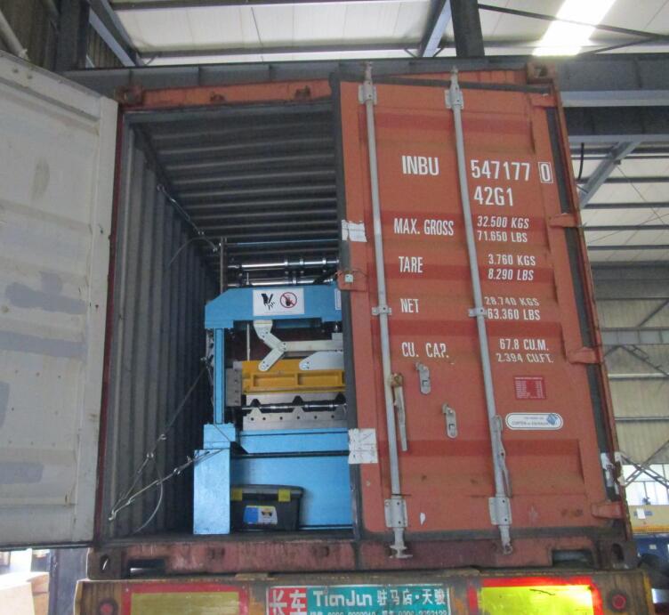 M&aacute;quina perfiladora de techos Zhongyuan 2