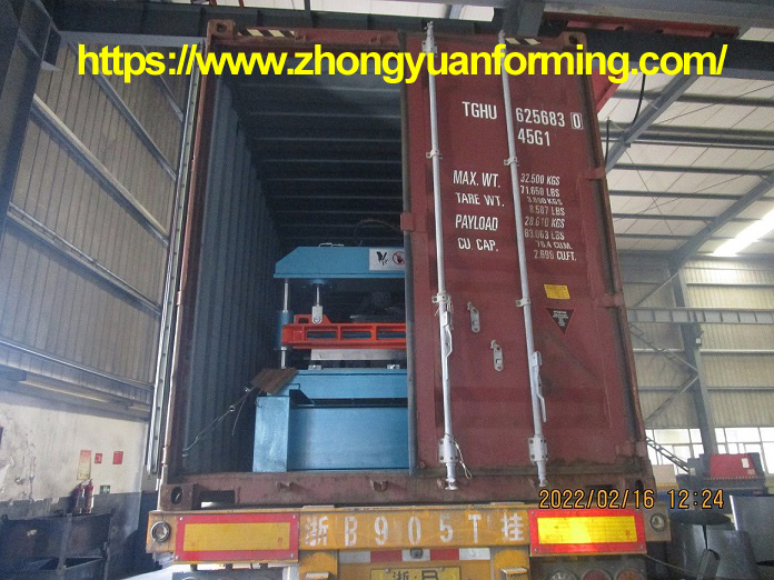 m&aacute;quina de cubierta de piso zhongyuan