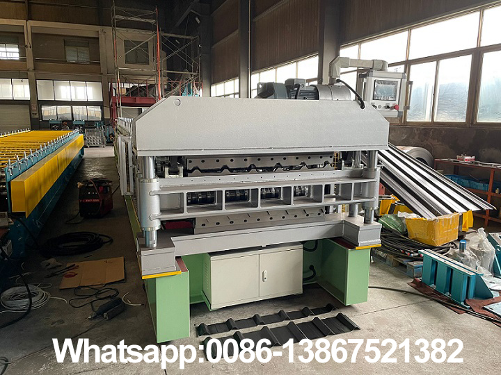 M&aacute;quina formadora de rollos Zhongyuan dos en uno