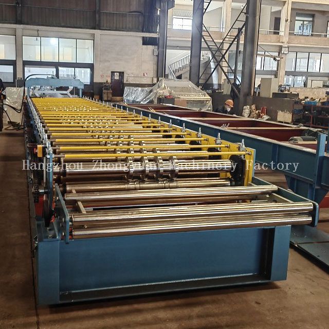 Máquina formadora de techos de metal popular para el mercado de la India