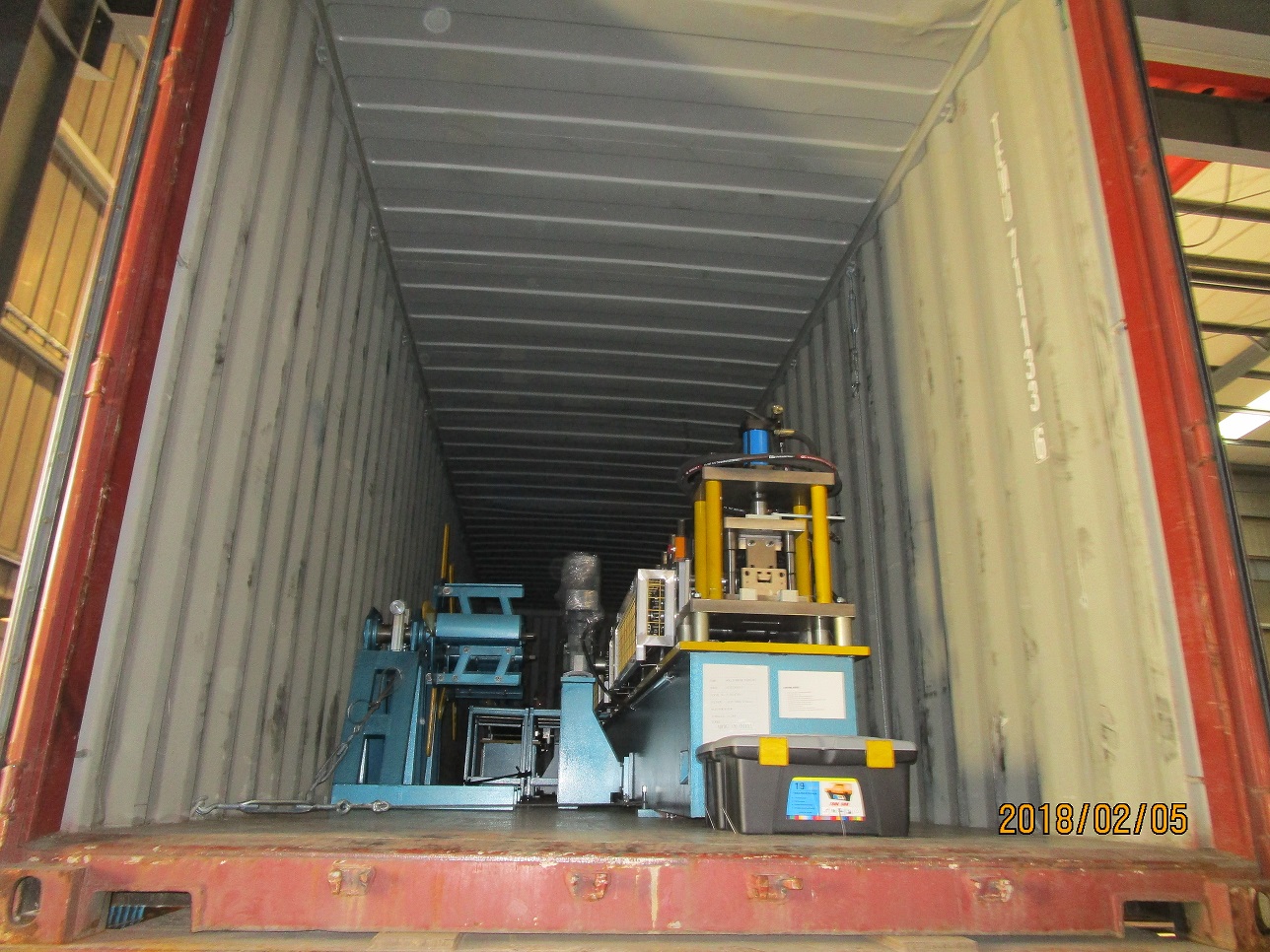 M&aacute;quina perfiladora de vigas y rieles zhongyuan