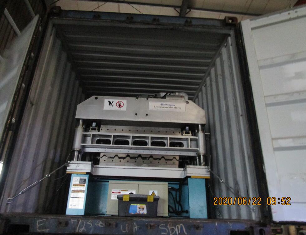 m&aacute;quina perfiladora de doble capa