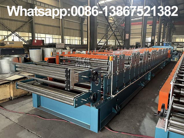 M&aacute;quina perfiladora de l&aacute;minas para techos de doble capa Zhongyuan