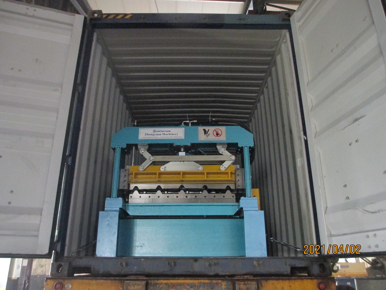 m&aacute;quina formadora de rollos para techos zhongyuan