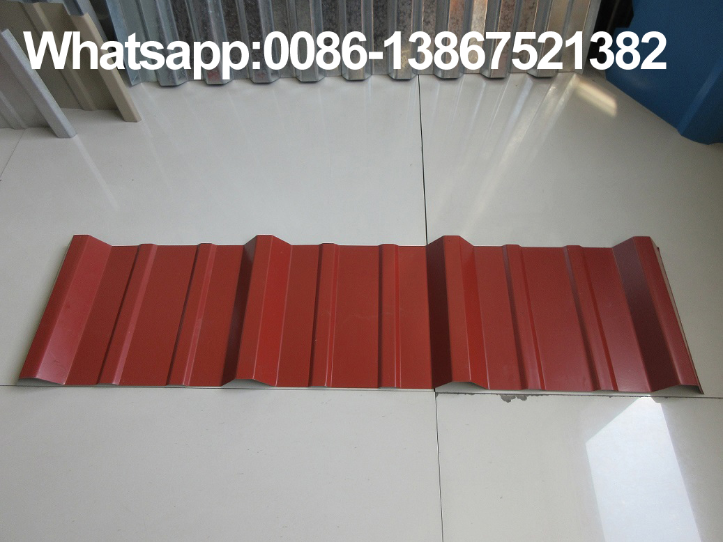 M&aacute;quina formadora de rollos de doble capa de l&aacute;minas para techos de metal Zhongyuan