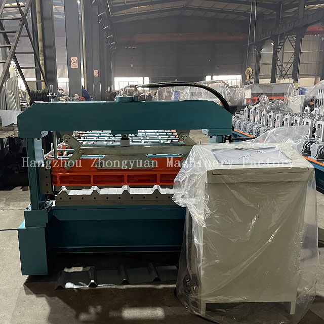 Máquina perfiladora de paneles de techo 