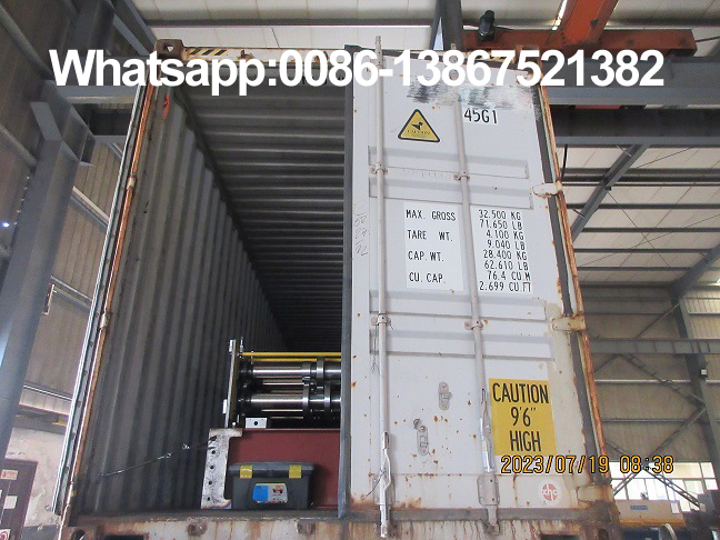 M&aacute;quina formadora de rollos de cubierta de techo de metal Zhongyuan