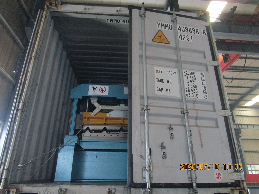 m&aacute;quina formadora de rollos corrugados zhongyuan