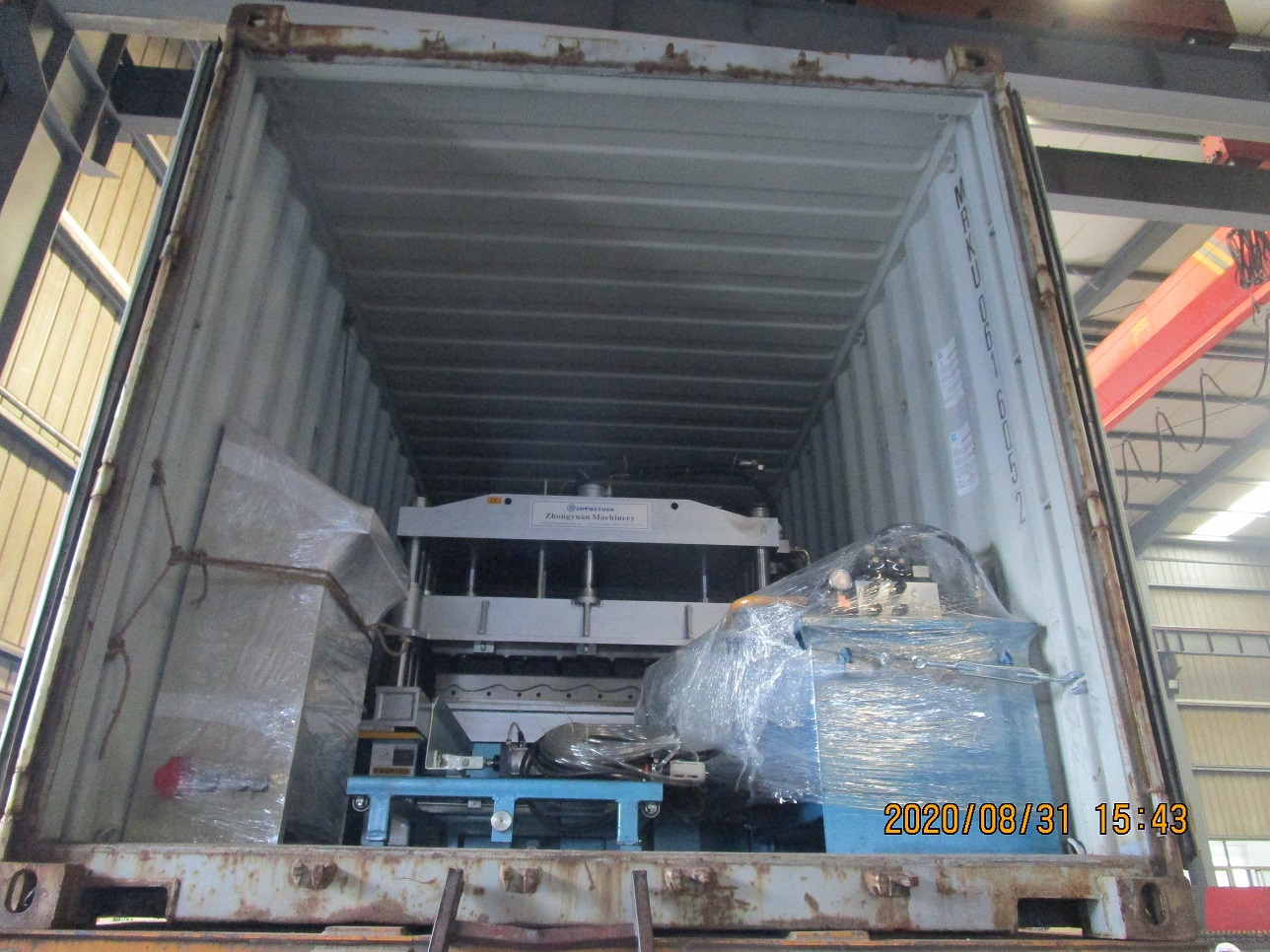 M&aacute;quinas perfiladoras de tejas met&aacute;licas zhongyuan