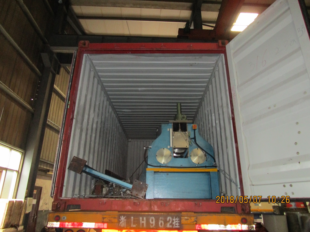 M&aacute;quina perfiladora de barandillas zhongyuan