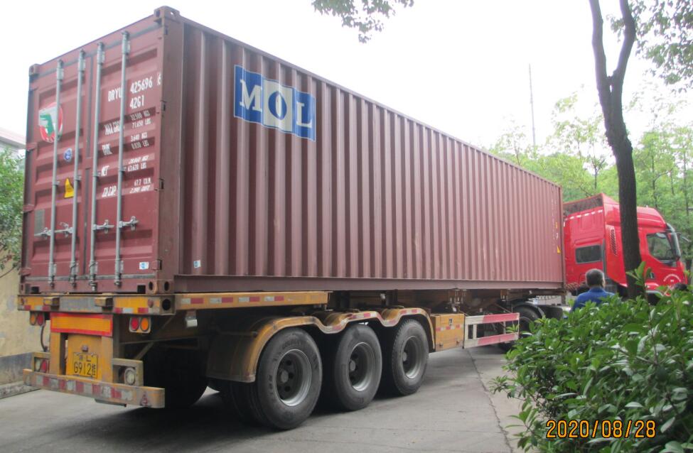 Entrega de máquinas perfiladoras en agosto de 2020 en Zhongyuan 