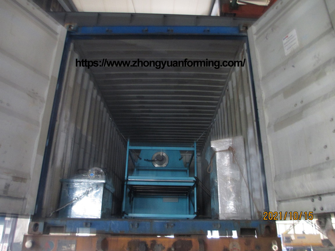 m&aacute;quina perfiladora de paneles zhongyuan