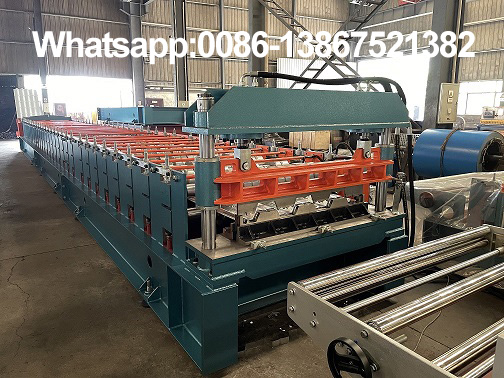 M&aacute;quina perfiladora de cubiertas Zhongyuan