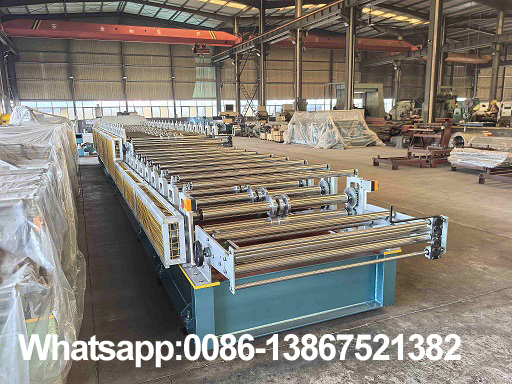 F&aacute;brica de m&aacute;quinas formadoras de rollos de doble capa Zhongyuan