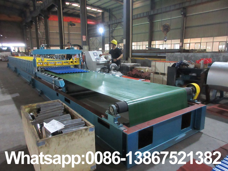 M&aacute;quina perfiladora de techos met&aacute;licos Zhongyuan