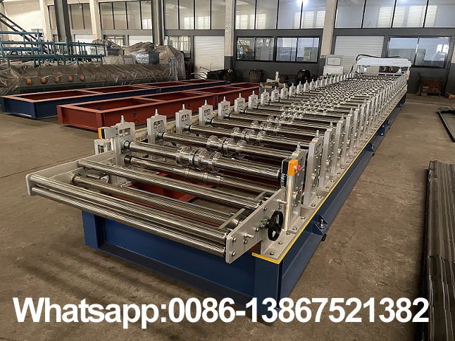 M&aacute;quina perfiladora de l&aacute;minas de techo corrugado Zhongyuan