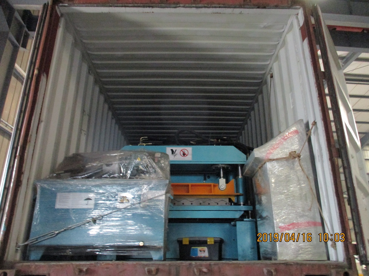 m&aacute;quina perfiladora de tejas zhongyuan