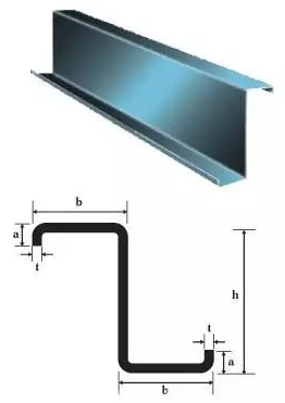 Correas Z fabricadas por m&aacute;quina perfiladora de correas