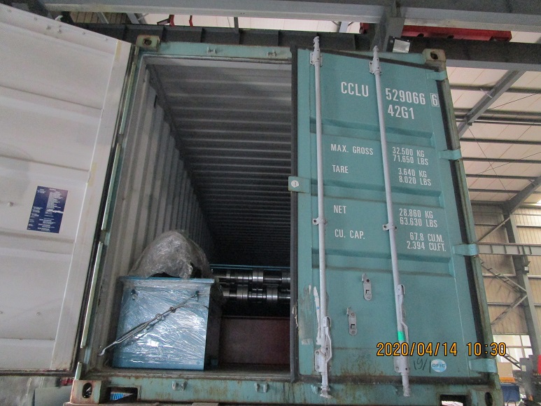 Equipo perfilador de cubierta Zhongyuan