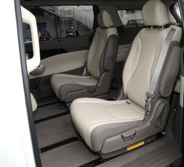 Rieles guía de los asientos en el vehículo