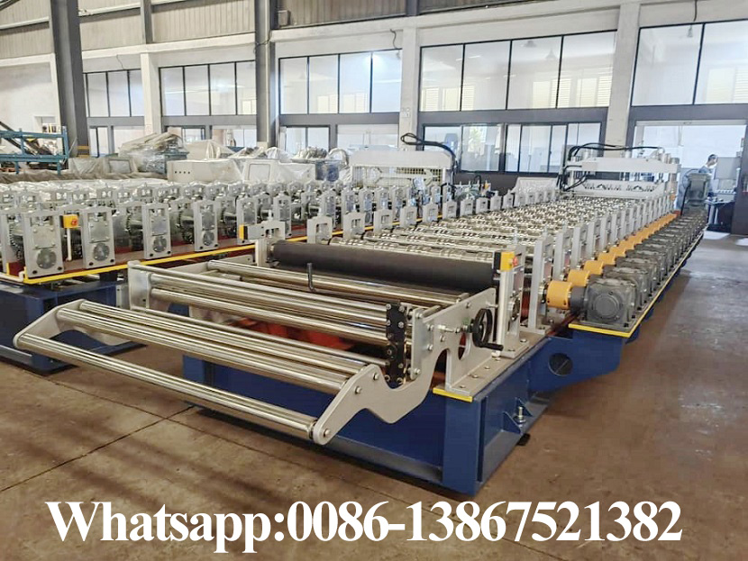 M&aacute;quina para fabricar tejas met&aacute;licas Zhongyuan