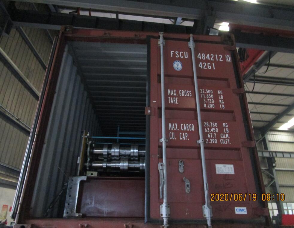 M&aacute;quina formadora de rollos de cubierta Zhongyuan