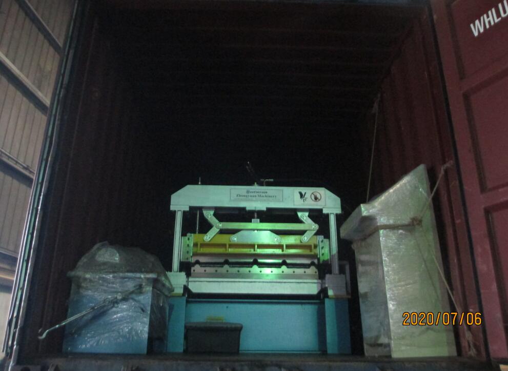 M&aacute;quina perfiladora de techos Zhongyuan