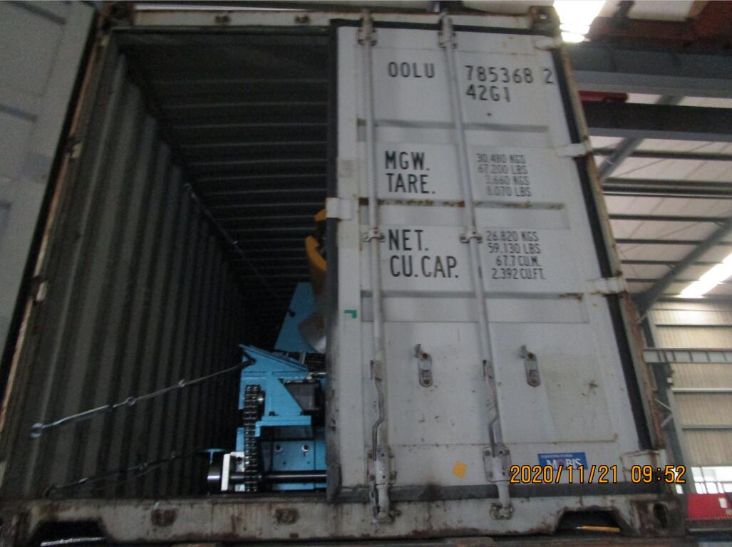 M&aacute;quina perfiladora de persianas Zhongyuan