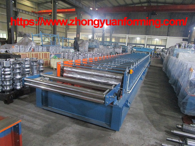 M&aacute;quina para fabricar tejas y techos zhongyuan