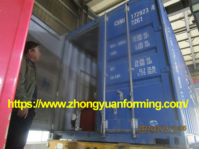 M&aacute;quina formadora de correas zhongyuan cz