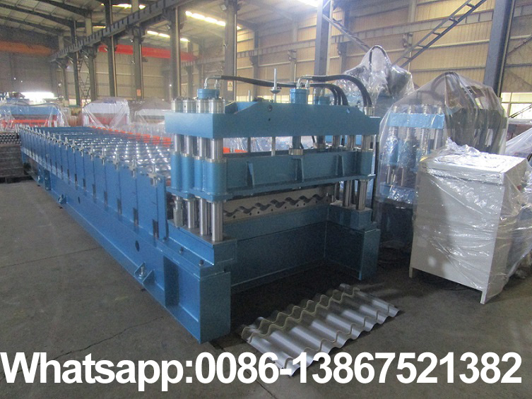 M&aacute;quina perfiladora de tejas met&aacute;licas Zhongyuan