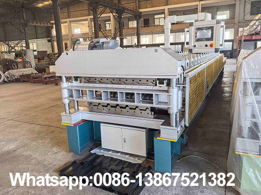 M&aacute;quina perfiladora de techos de doble capa Zhongyuan