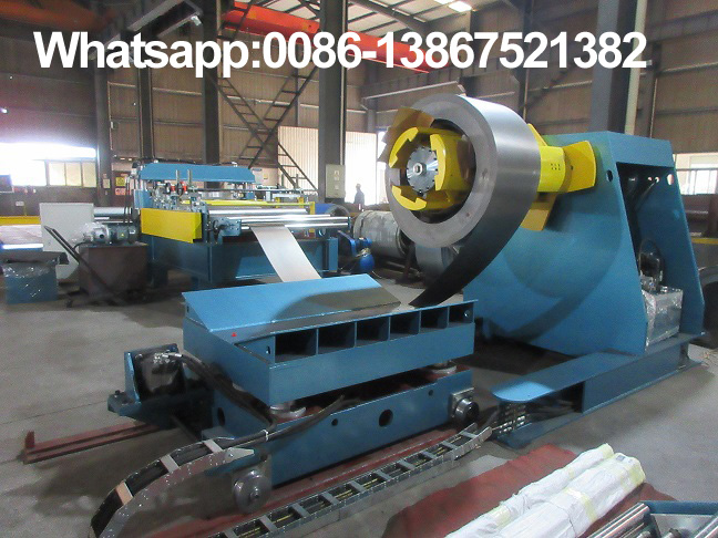 L&iacute;nea de corte longitudinal de bobinas de acero Zhongyuan