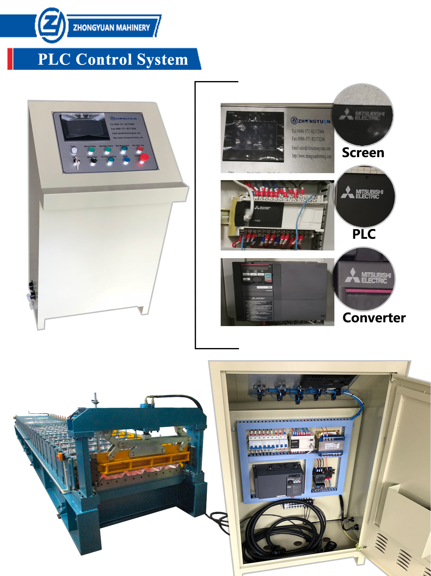 sistema de control plc