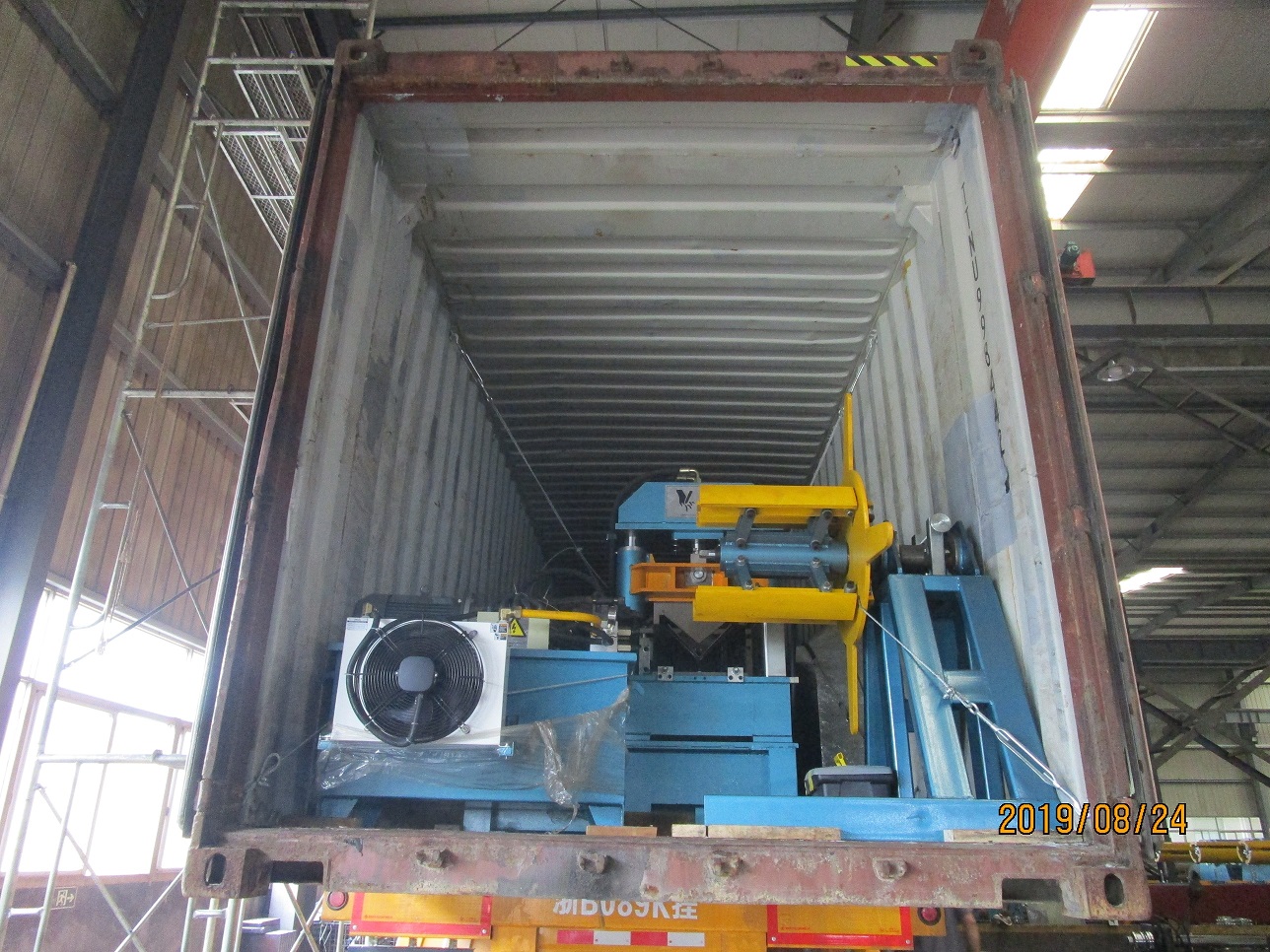 M&aacute;quina de rollo en forma de L zhongyuan (2)