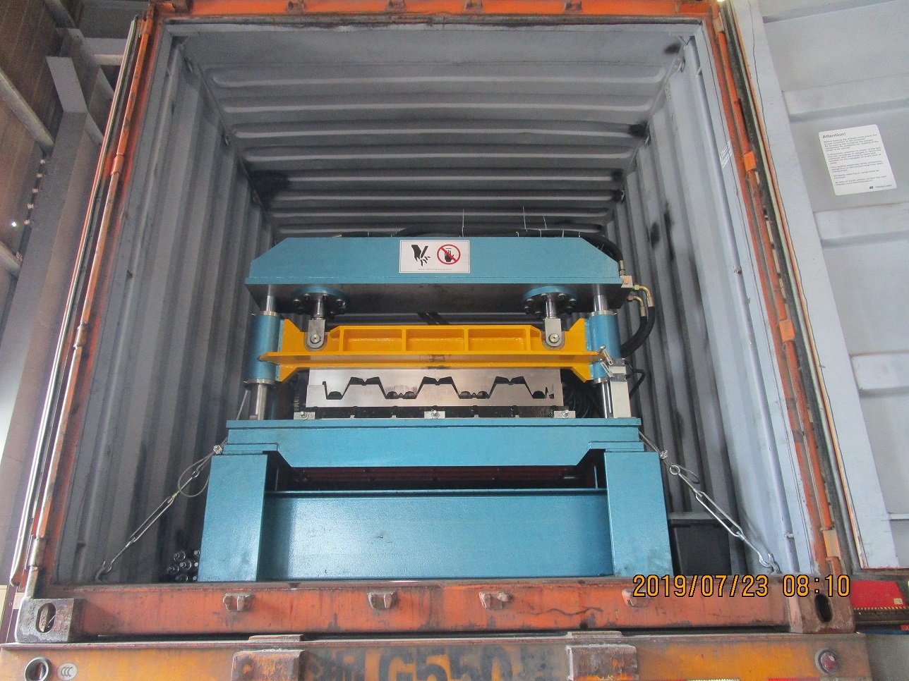 M&aacute;quina formadora de rollos de piso de cubierta zhongyuan