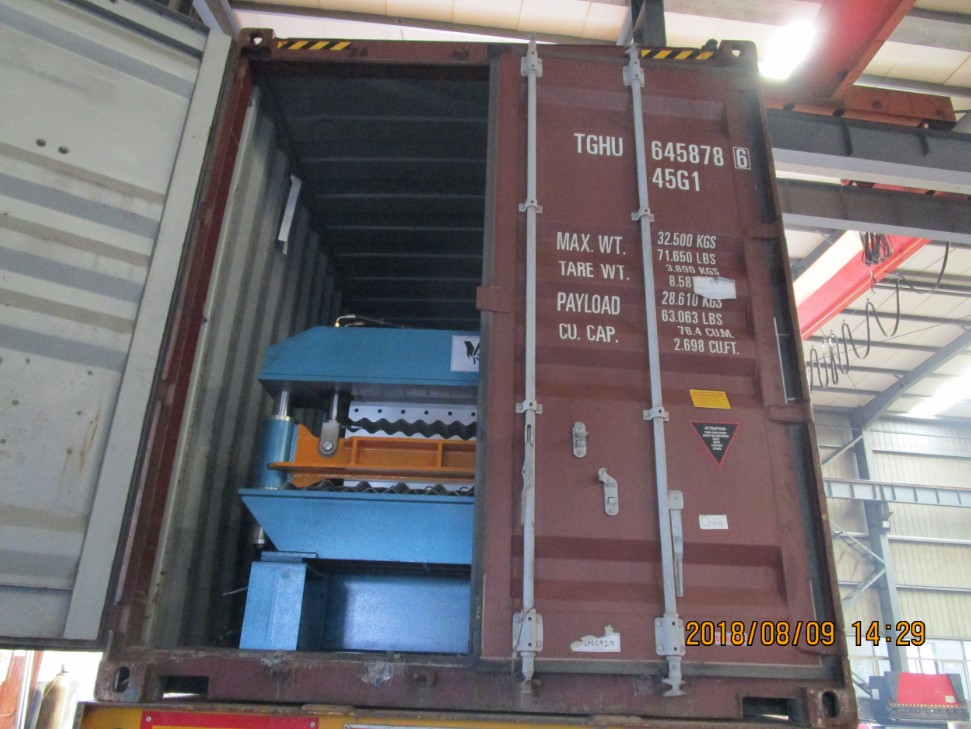 m&aacute;quina formadora de doble capa zhongyuan