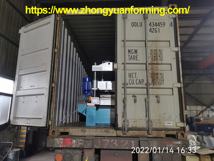 M&aacute;quina formadora de tejas escalonadas zhongyuan