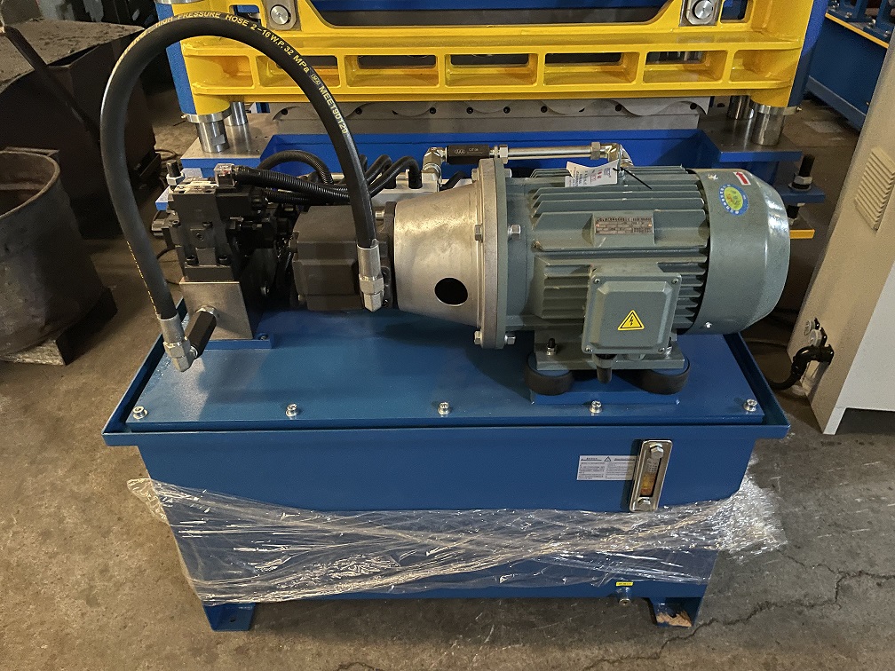 Loseta de estaci&oacute;n hidr&aacute;ulica con apilador.