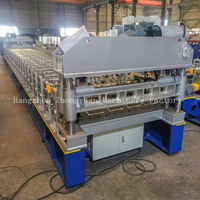 Máquina perfiladora de techos en frío con corte eléctrico