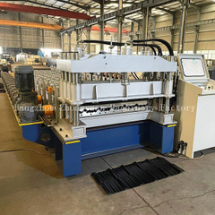 Máquina formadora de rollos de tejas esmaltadas de fácil operación